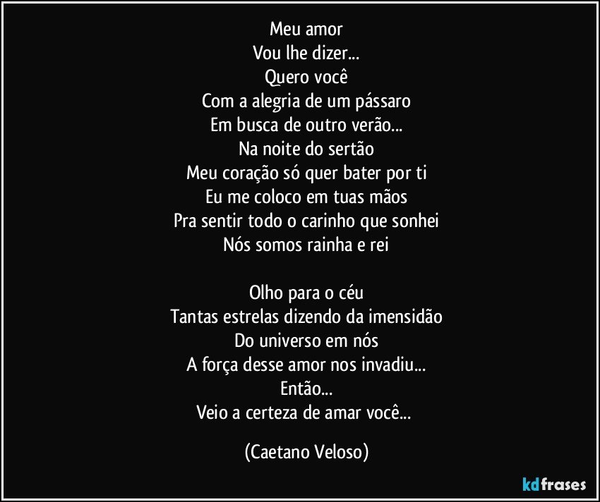 Letra Da Musica Sempre Acreditei No Meu Sonho
